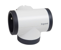 LEGRAND Rozgałęziacz potrójny obrotowy 2X2P+Z+USB 49437 - 1047757 - zdjęcie 3